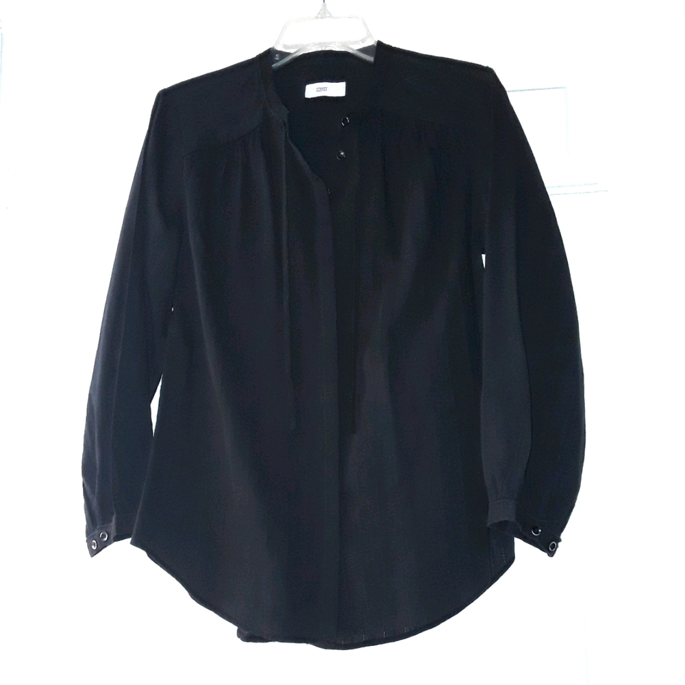 Closed Cotton Voile Blouse